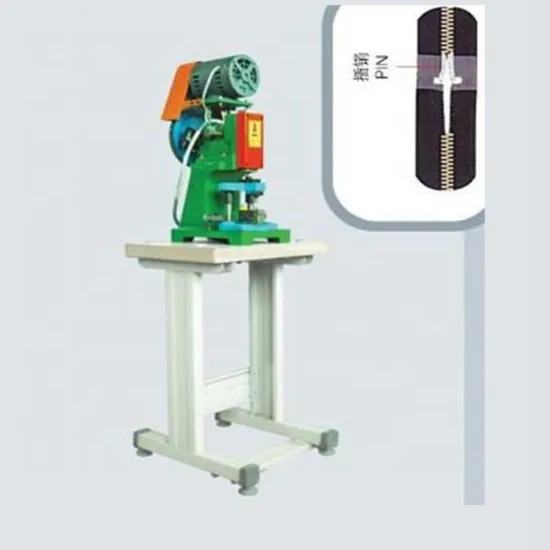 Semi-Auto Two-Way Open-End Pin Insertion Zipper Metal Machine