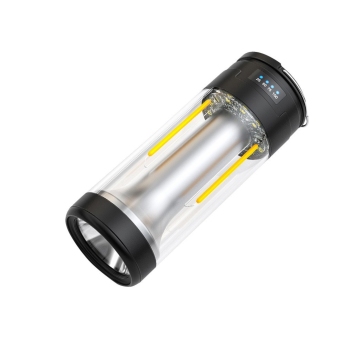 Outdoor Rechargeable LED Flashlight for Camping and Tent Lighting