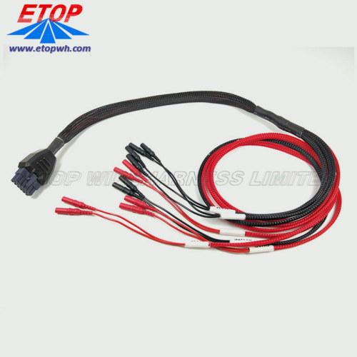 Electronic Wire Harness Perakitan Kabel OEM Overmolded