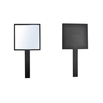 Miroir de poche Cosmetic OEM Cosmetic ODM personnalisable - Miroir de maquillage à main carré pour les cosmétiques