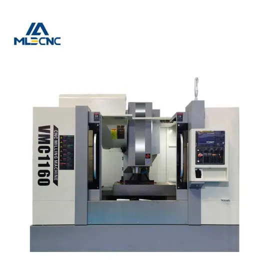 VMC1160 Vertical Machining Center: 1200x600 Metal Milling Machine with CNC and Linear Guideways from Taiwan