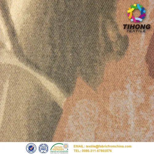 Cotton printed military cloth