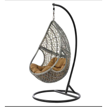 Shoe Cabinet Storage Foldable PE Rattan Hanging Egg Swing Chair Factory