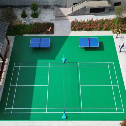 JIANER sports court floor for badminton court