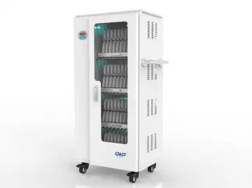 Universal casters charging cart