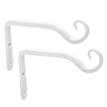 Wall Hook Plant Bracket - Decorative Hanger for Feeders and Planters