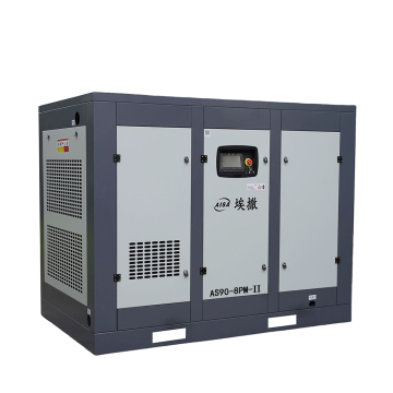 ضاغط هواء لولبي بمرحلتين بقدرة 90KW/0.8Mpa