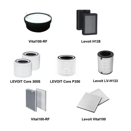 Carbon Cartridge Filter for Levoit LV-H132 - HEPA & Activated Carbon with CE