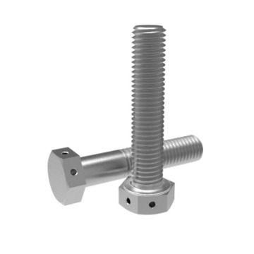 Wholesale Stainless Steel 304 Hex Bolts with Hole in Head, Size 12.9: Ideal for Bulldozer D40 Screw Bolt Service Kits