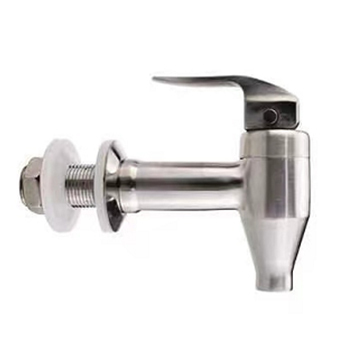 Stainless Steel Wine Barrel Faucet with Strainer Valve