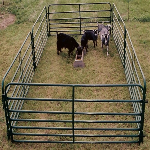 alta valla metálica de cercado de caballos de ganado galvanizado