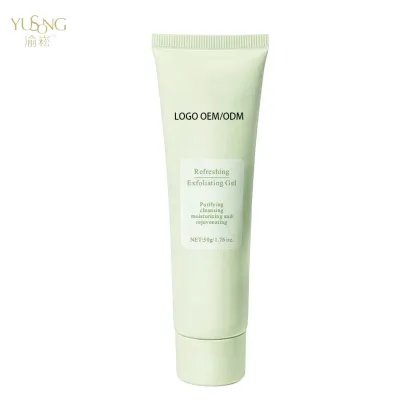 Green Tea Exfoliating Gel Facial Cleanser for Deep Cleaning