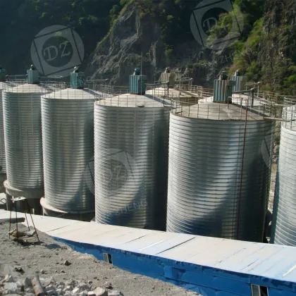 Metallurgical environmental steel plate warehouse