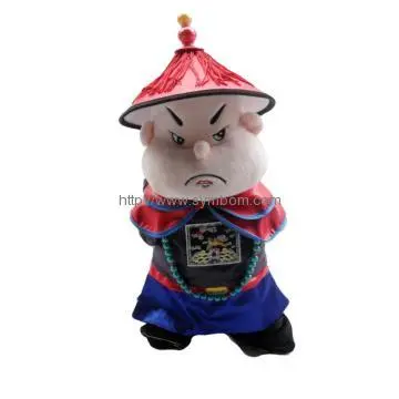 Unique Qing Dynasty Doll Second Classes Official