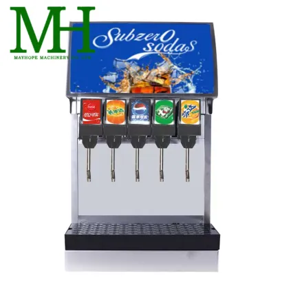 4 Flavor Coca Cola Vending Machine Pepsi Cola Post Mix Machines