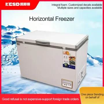 Big Capacity Commercial Double Door Horizontal Deep Chest Freezer