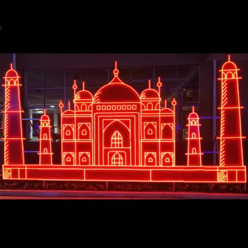 THE WORLD FAMOUS BUILDING NEON SIGN