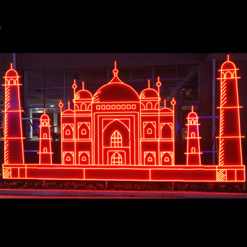 THE WORLD FAMOUS BUILDING NEON SIGN