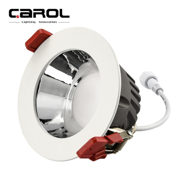 Commercial Indoor 3CCT Round Spot Down Light Recessed LED Downlight - 7W to 30W