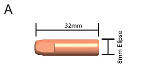 Bernard 7491 1.6mm Contact Tip