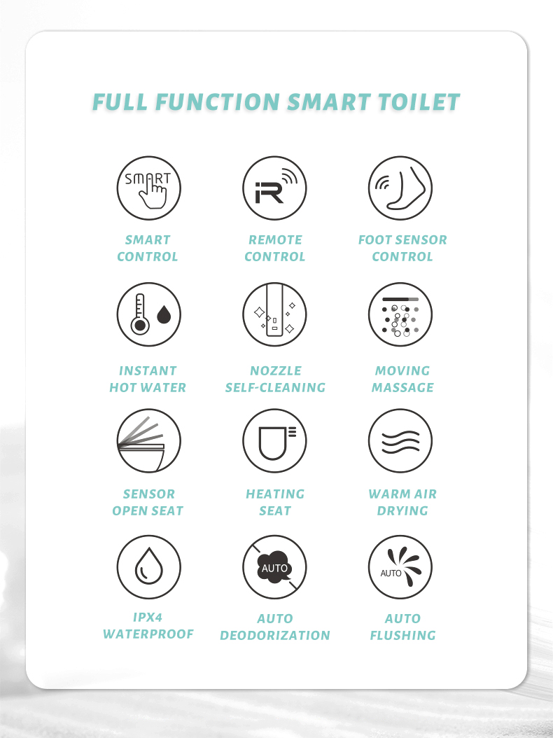 intelligent toilet function