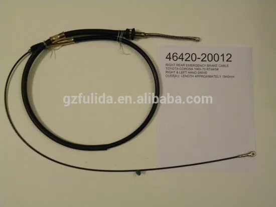 Right Rear Emergency Brake Cable for TOYOTO(46420-20012)