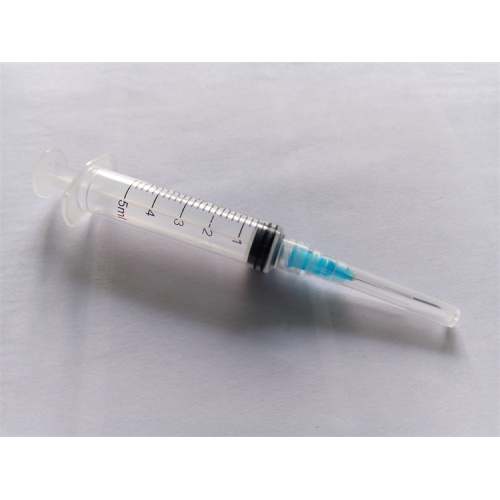 5ml Disposalbe syringe with needle for injection