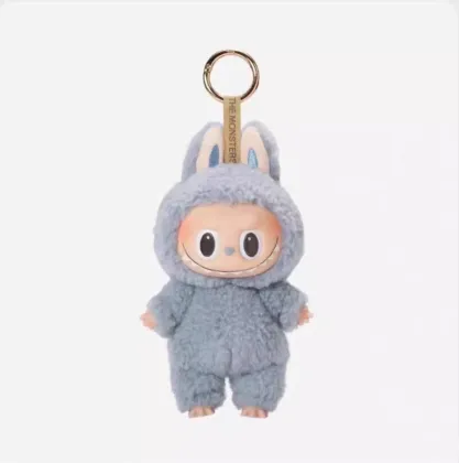 POPMART Labubu Blind Box Stuffed Toys - 100% Original Keychain Plush Dolls with Barcode Scan