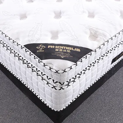 China Bed Pocket Spring Negative Ion 100% Natural Latex Mattress