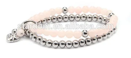 High quality colorful dyed jade beaded chain bracelet!