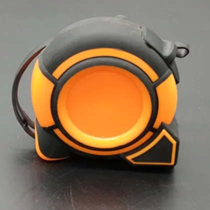 ABS-rubber Co-molded measuring tape auto-lock