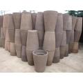 Large Big Grey Clay Plants Pots For Sale