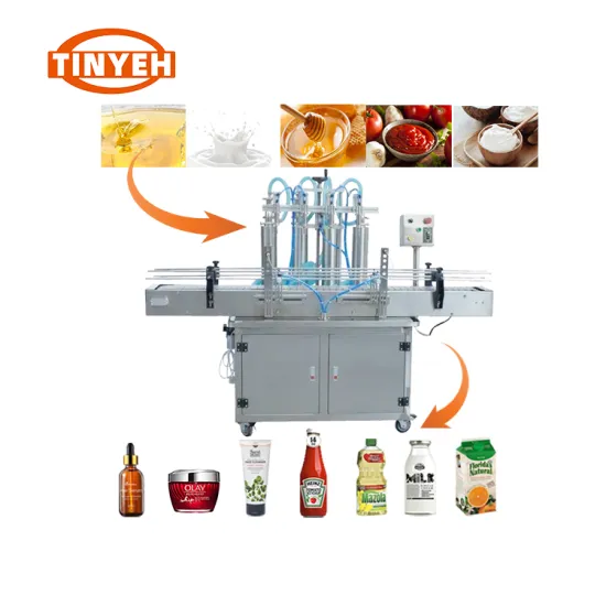 Automatic Ice Cream Cup Filling Machine with Mixer for Factory Production