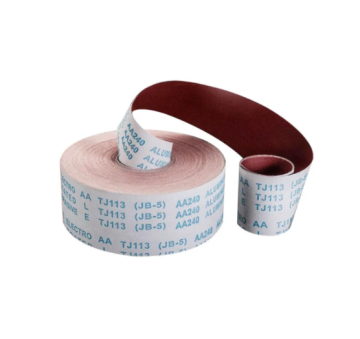 Aluminum Oxide Strong Cloth Backing Roll Emery Cloth Sandpaper for Wood Sanding