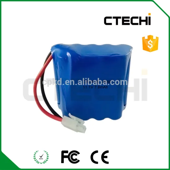 11.1V 18650 Lithium battery pack for robot