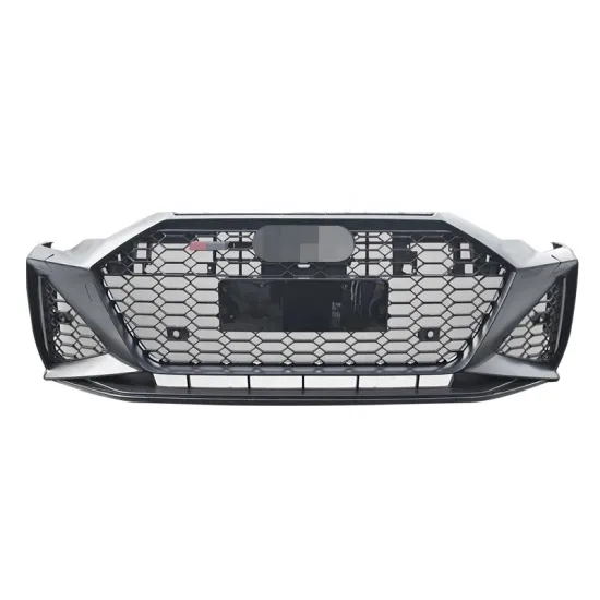 OEM RS6 Style Front Bumper with Honeycomb Grill for Audi A6L/S6 2019-2021