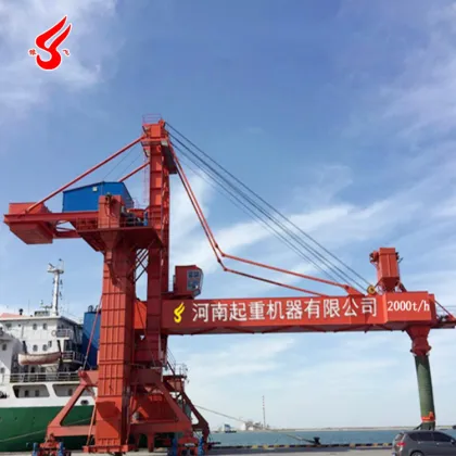 Mobile Ship Loader Conveyor: Continuous Ship Loader and Unloader Crane