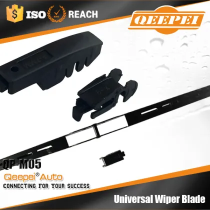 Natural rubber bosch type frame car wiper blade 1.0mm popular high performance traditional economical bone wiper blade