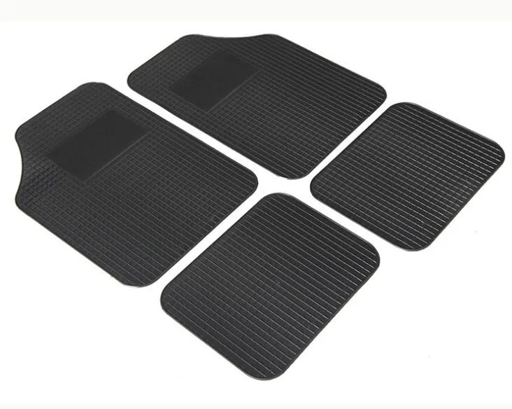 4pcs/set tappetini per pavimenti per auto universali in PVC per tappetino SUV