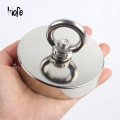 Ring magnet amazon with countersunk hole and eyebolt