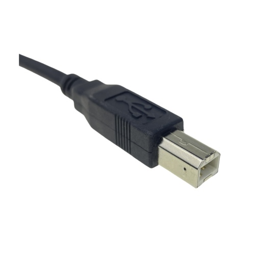 항공 플러그 케이블에 USB 2.0 B 수
