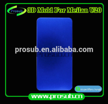 3Dsublimation smartphone cover aluminum injection mould for Prosub-MeiLan U20