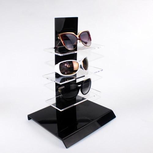 Table top eyeglass acrylic display stands