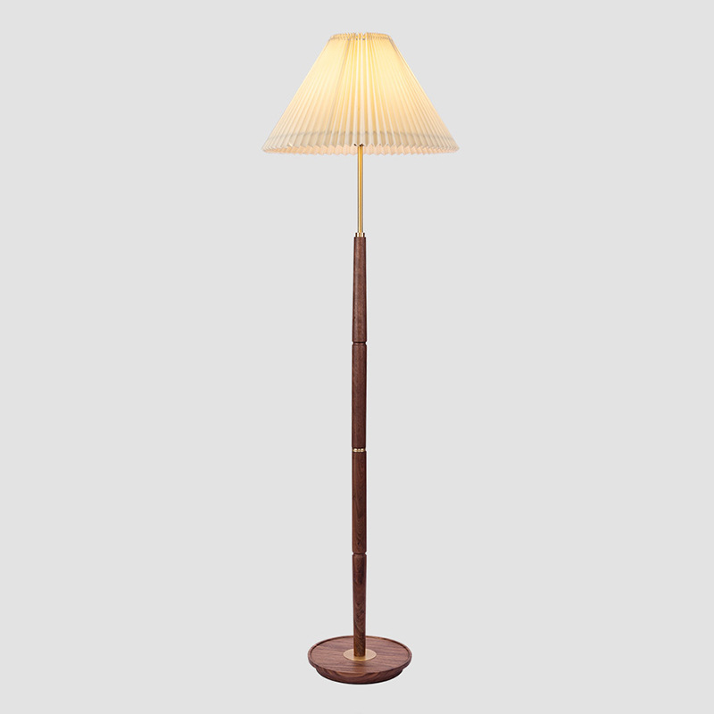 Decorative Tall Wooden Floor Lamp