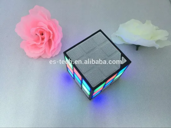 Mini LED magic Bluetooth Speaker colorful speaker