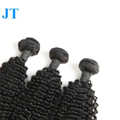 Afro Gray Braiding Hair Extensions Curly Brazilian Human Hair Bundles
