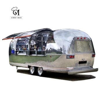 Chefmax Mini Mobile Food Trailer con attrezzatura da cucina completa in vendita