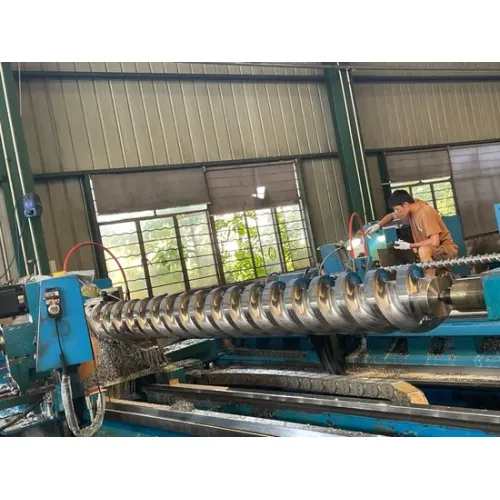 Bimetallic nitrided parallel twin screw barrel para sa plastic extruder machine