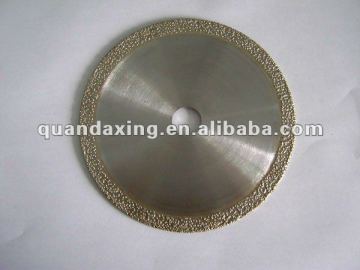 Vacuum brazed Continous Rim Cutting Blade for Marble,ceramic,glass