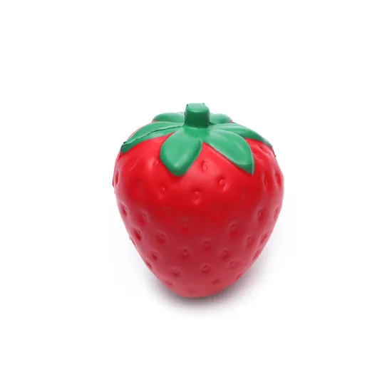 Custom High Quality PU Foam Pineapple Strawberry Stress Ball Penguin Grape" 

However, considering typical search engine title length and keyword importance, a more optimized version might be:

"Custom PU Foam Pineapple Strawberry Stress Ball - Penguin Gr